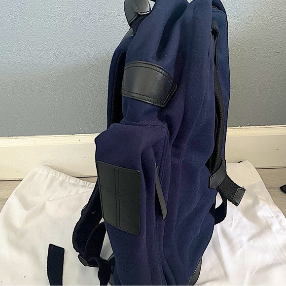 Authentic Givenchy Riccardo Tisci Wool & Mesh Studded Backpack - Picture 5 of 12